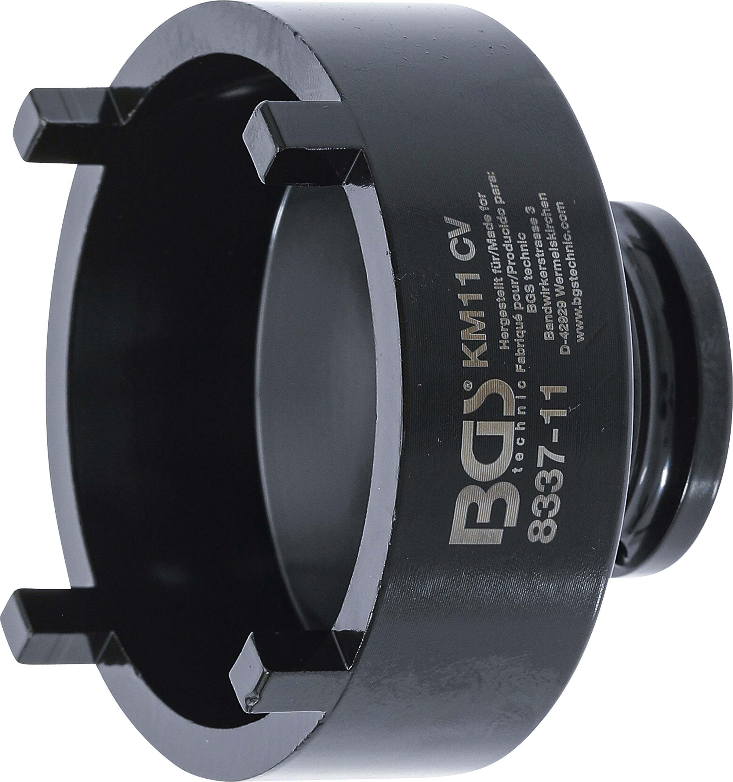 BGS 8337-11 | Groove Nut Socket | external tooth | KM11