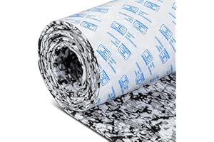 OCEANBROAD Self-Adhesive 96''x16''/23''/38''/47'' Camouflage Boat Flooring Non-Slip Marine Grip Pad EVA Foam Sheet for Jon Boat Surfboard SUP Board Kayak, Camo Black/Blue/Green/Brown/Yellow/Gray