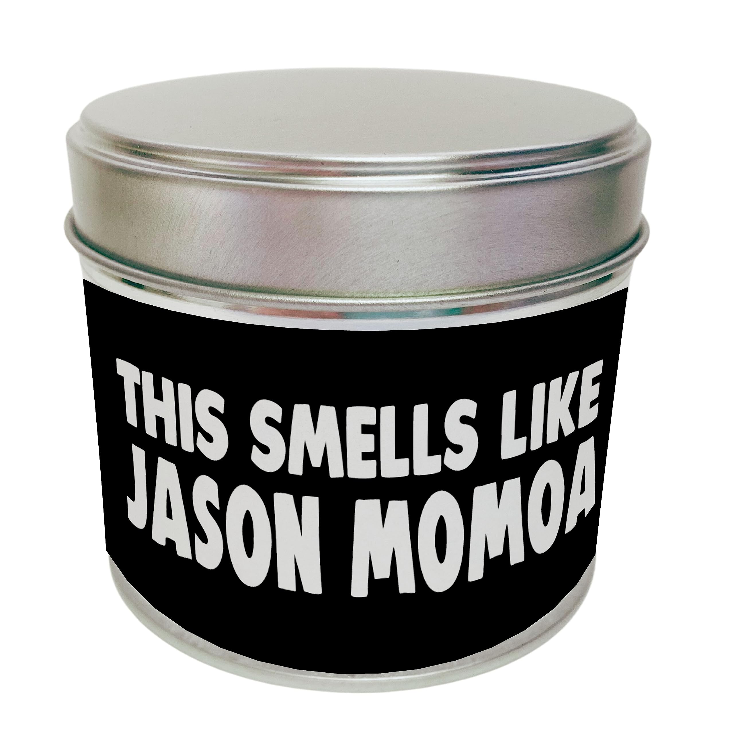 Wanky Candle - Smells Like Jason Momoa Celebrity Inspired Scented Candle Quirky and Fun Home Fragrance