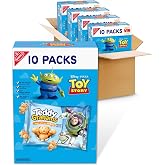 TEDDY GRAHAMS Honey Graham Snacks, 40 Kids Snack Packs (4 Boxes) | Good Source of Calcium, 8g of Whole Grain Per 30g Serving, No High Fructose Corn Syrup, Artificial Flavor or Colors