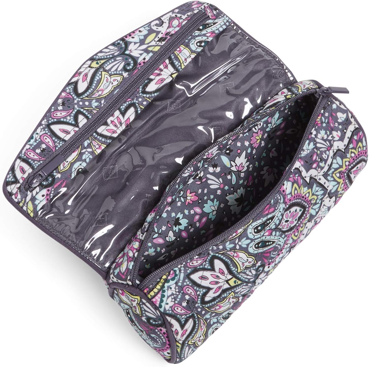 Vera Bradley Signature Cotton On a Roll Makeup Brush & Pencil Case, Bonbon Medallion: Shoes