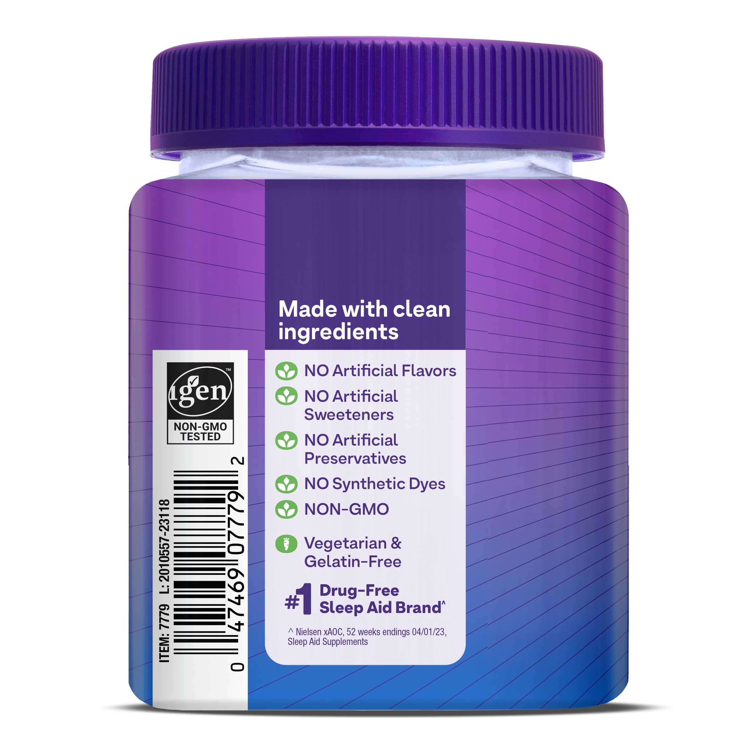 Natrol Sleep+ Calm Melatonin Gummies for Adults, Sleep Gummies, Strawberry Flavor, 60 Gummies, 30 Day Supply