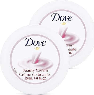 Dove Nourishing Body Cream 2pk Face Hand Body Normal Dry Skin 24Hr