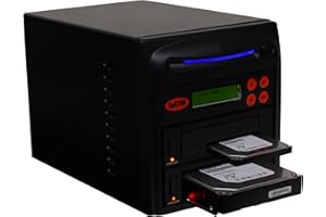 Systor 1:1 HDD/SSD Hard Drive Duplicator - 5.4GB/Min - Standalone Copier & Eraser/Sanitizer for Multiple SATA 3.5 Disk & 2.5 