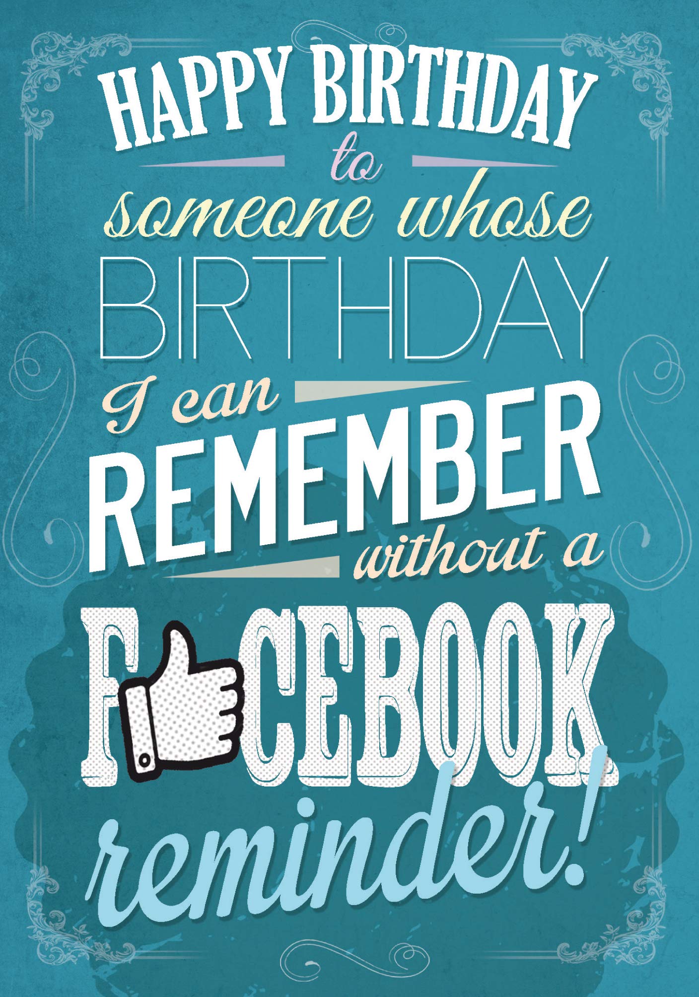 Reminder, Open, Greetings Card, 124x176mm