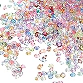 M METERXITY 14000 Pack Wedding Table Scatter Confetti Crystals Acrylic Diamond Vase Filler Gems Apply to Table/Centerpiece/Decor/Bridal (3mm Colorful AB)