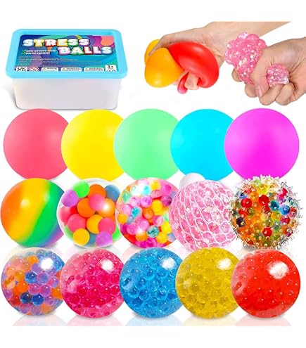 Balle Anti-Stress Ciel Étoilé, Boule Antistress*12Pcs, Balle De Relief
