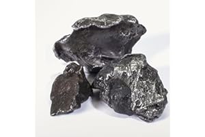 KALIFANO Sikhote-Alin Meteorite Bundle (3 Pieces) - Authentic Rough Iron Meteorite from Siberia - Rare Specimen with Information Card and COA Included (Family Owned and Operated)