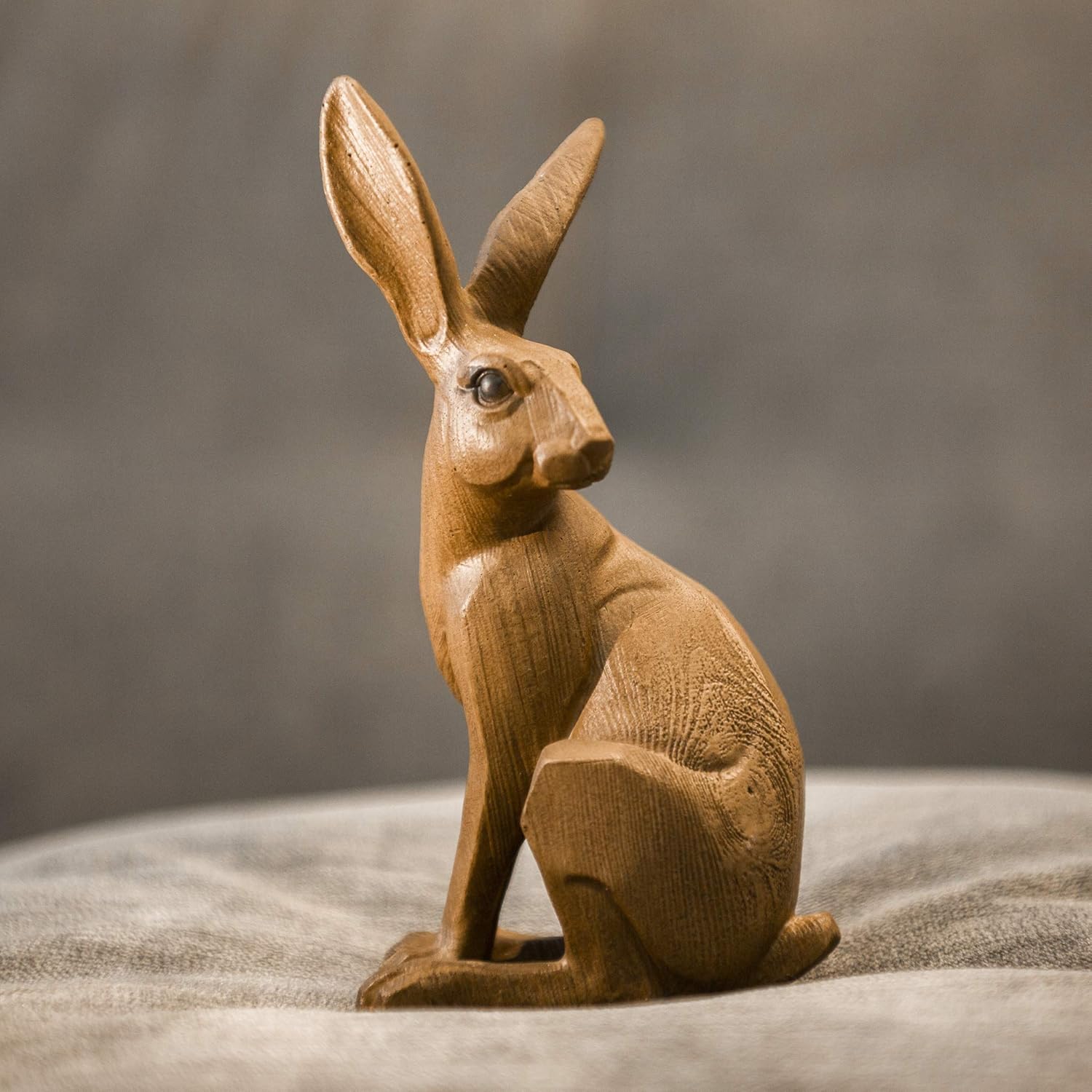 HomeZone® Beautiful Wooden Effect Animal Wildlife Sculptures Woodland