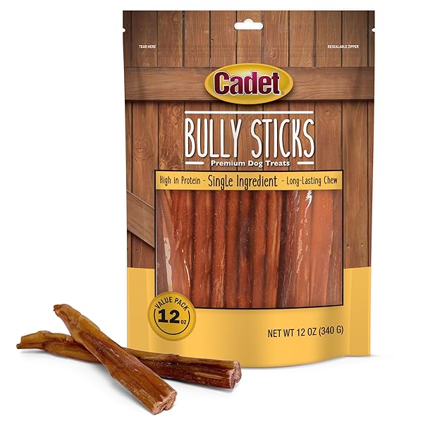 CADET BULLY STICKS FOR SMALL DOGS – ALL-NATURAL...