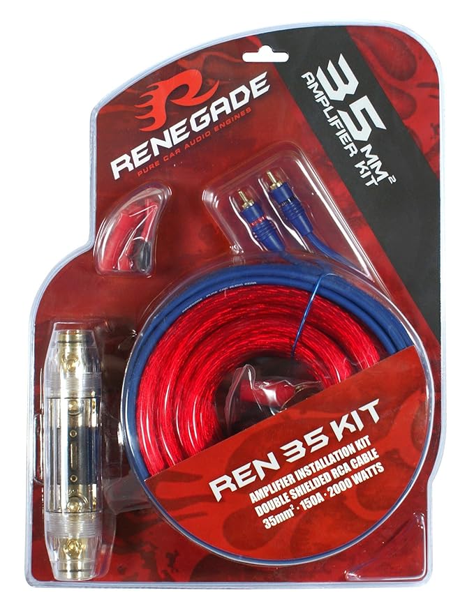Renegade Car HiFi Endstufen-Anschluss-Set 35mm² Ren35Kit