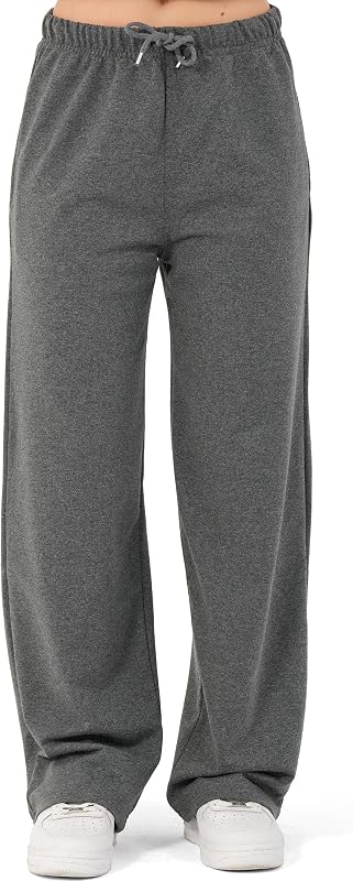 Pantalon de Survêtement Femme Coton – Jogging Jambe Large — photo 4 sur 6