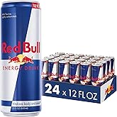 Red Bull Energy Drink | contains caffeine, taurine, B-vitamins, sugar, and water, 12 fl oz, pack of 24 cans
