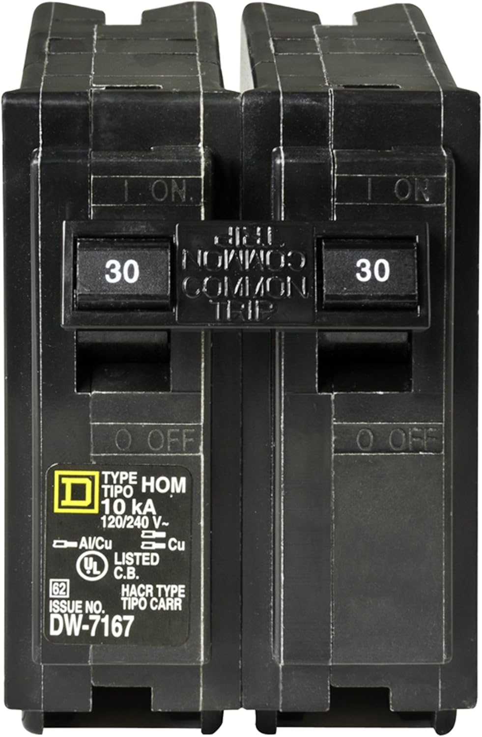 Circuit Breakers & Disconnectors SQUARE D HOMELINE DP4075 Double Pole