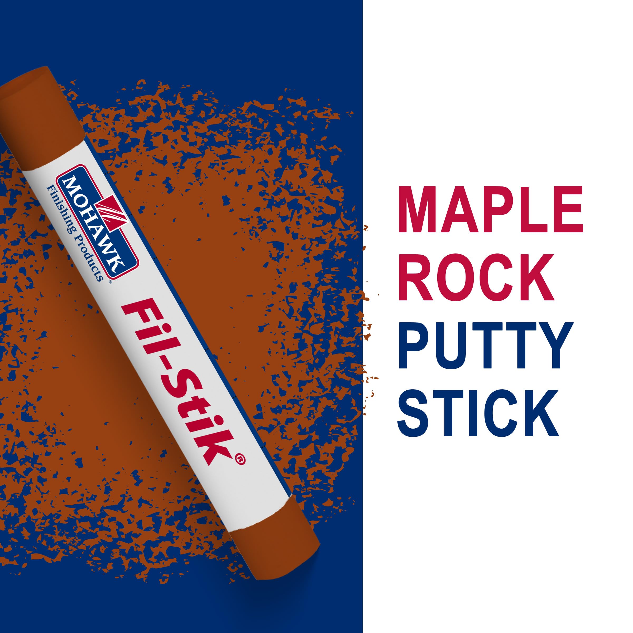 Mohawk Fill Stick (FilStik) Putty Stick For Wood Repair (Maple Rock