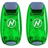 LED Safety Light (2 Pack) + Free Bonuses | Clip On Strobe/Running Lights for Runners, Dogs, Bike, Walking | The Best…