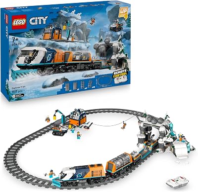 LEGO City Explorers Arctic Polar Express Train Set 60470 Remote Control