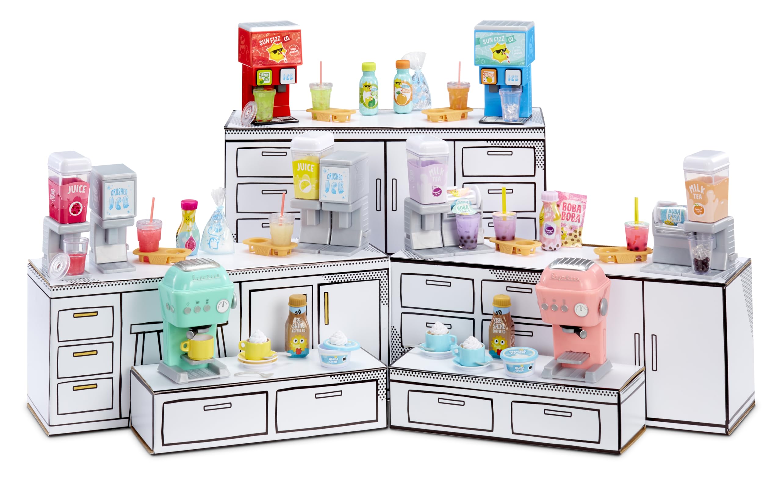 MGA's Miniverse Make It Mini Appliances Mini Collectibles, Blind Mystery Packaging, DIY, Crafts, Resin Play, Kitchen Replica Food, NOT Edible, Collectors, 8+