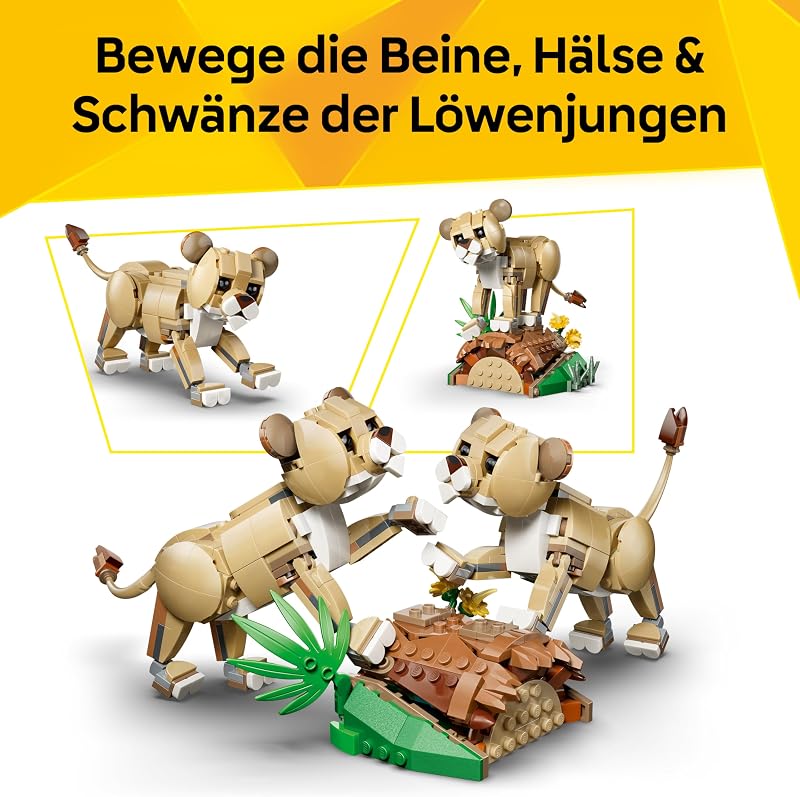 Creator 3in1 Wilde Tiere: Majestätischer Löwe 31386
