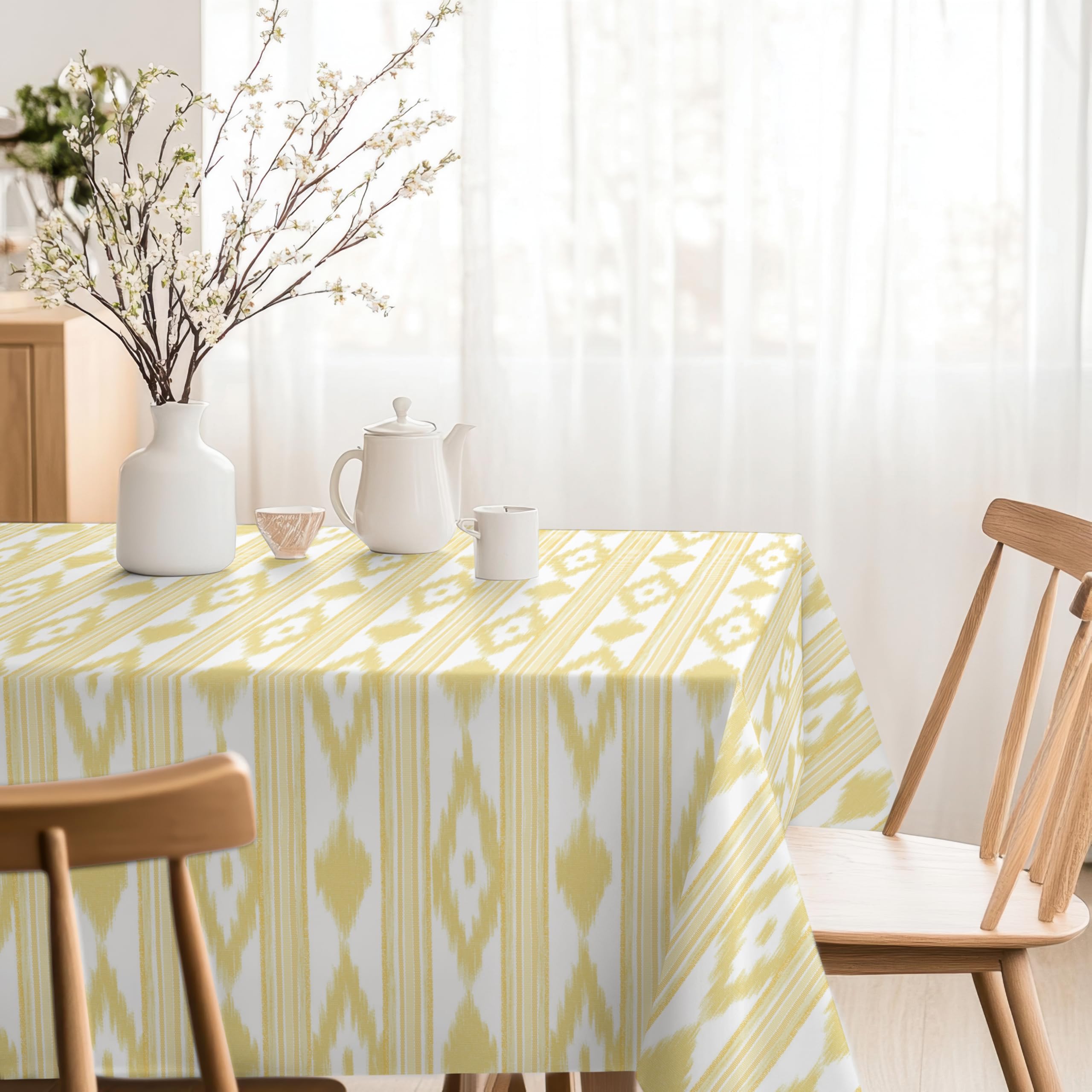 Martina Home Resin Tablecloth Islands Yellow 300 x 140 cm