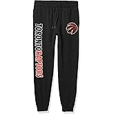 Ultra Game NBA Utah Jazz Mens Jogger Pants Active Overtime Fleece Sweatpants, Heather Charcoal, Large