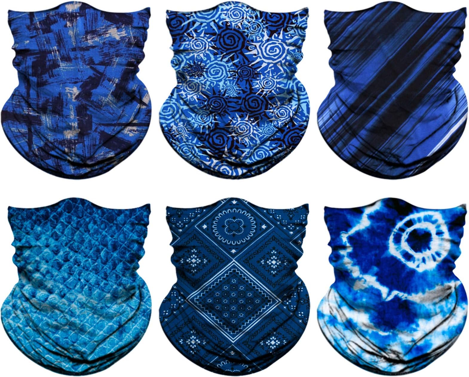Neck Gaiter Face Mask, Seamless Bandana Headwear, Headband, Headwrap for Men Women, Magic Scarf Mask, Balaclava-Fishing Motorcycling Cycling Running Hiking Raves