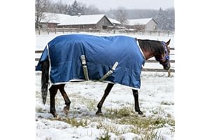 XUANNIAO Winter 1200D Premium Turnout Horse Blanket,Medium Weight Waterproof Blanket