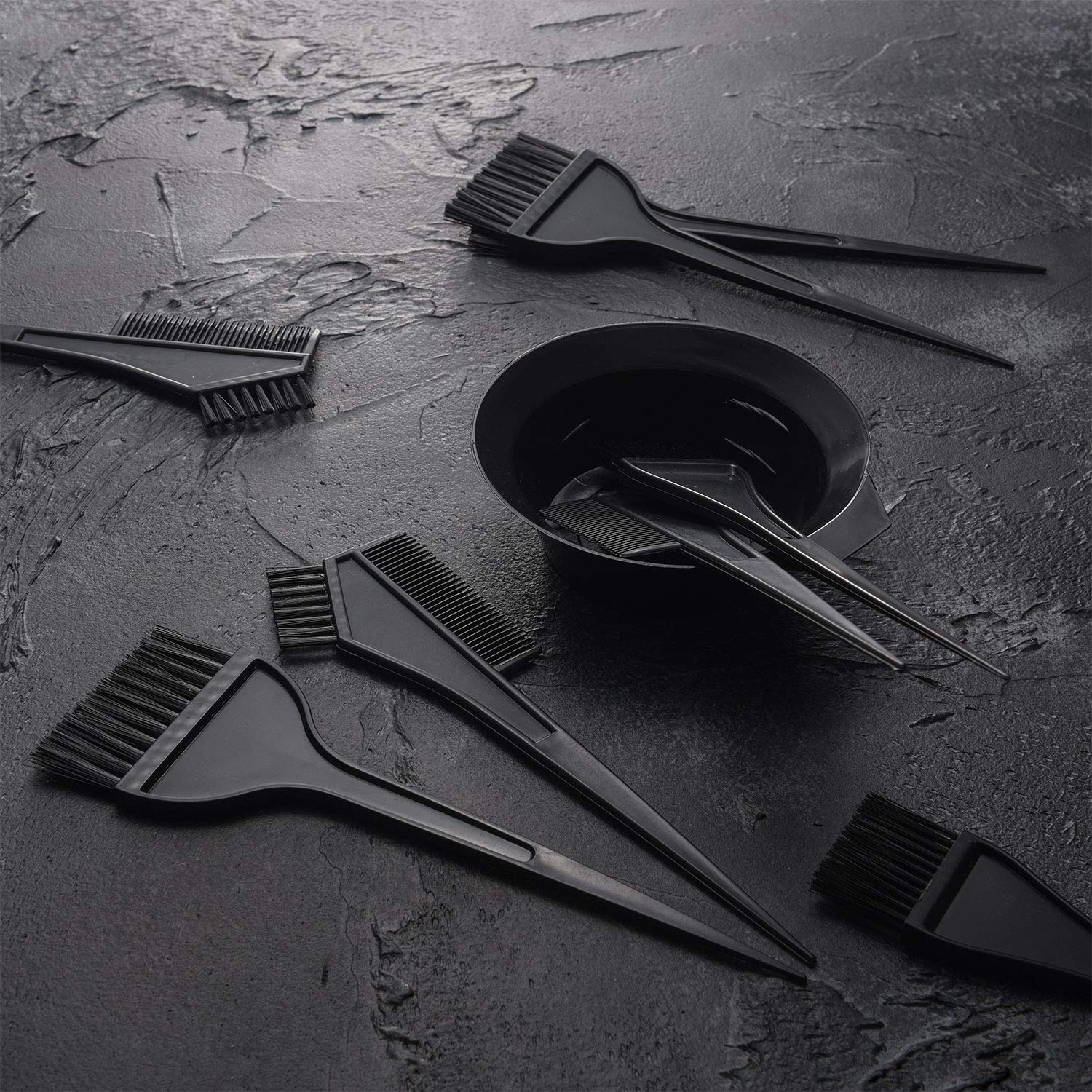 3 Sets Hair Dye Color Brush Hair Dye Comb and Mixing Bowl for Hair Tint Dying Coloring Tool, 12 Pieces Totally : Beauty
