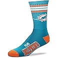 For Bare Feet Youth Philadelphia Eagles 4-Stripe Deuce Quarter-Length Socks