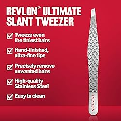 Revlon Ultimate Slant Tweezer, Hand-Finished