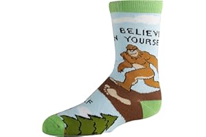 ooohyeah Kid's Novelty Cute Crew Socks, Funny Crazy Silly Cool Casual Dress Socks for Boy and Girl