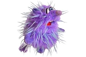 PLAYFUL MINDS Living Puppets 9-Inch Plush Purple Monster Hand Puppet - Fine European Design, Ultra-Soft and Cuddly, Promotes Child Development, Safety Certified, Teacher-Recommended for Boys and Girls