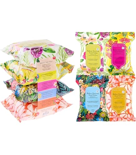 Amazon.com: Nicole Miller Pack Facial Cleansing Wipes, Facial