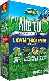 Aftercut Lawn Thickener Feed and Seed 3.5 kg Brown 100 m2