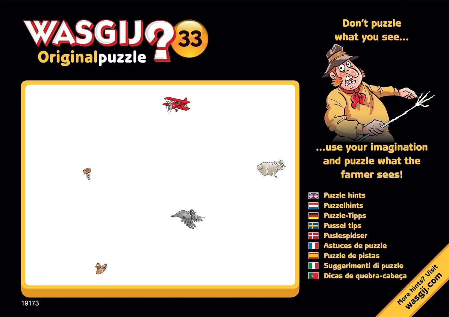 wasgij calm on the canal