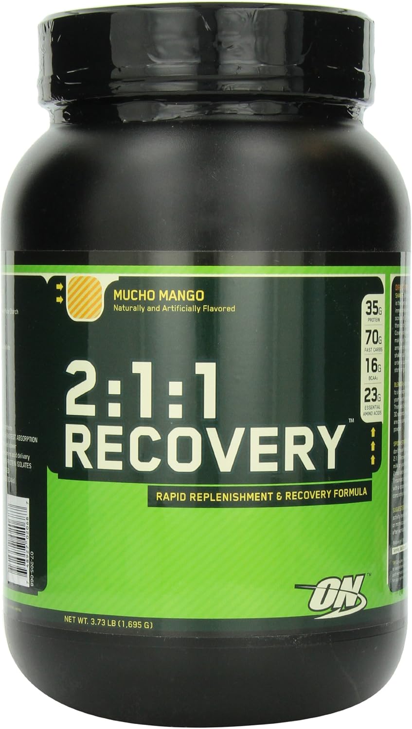 On 2:1:1 recovery mucho mango 3.73lb (748927020687)