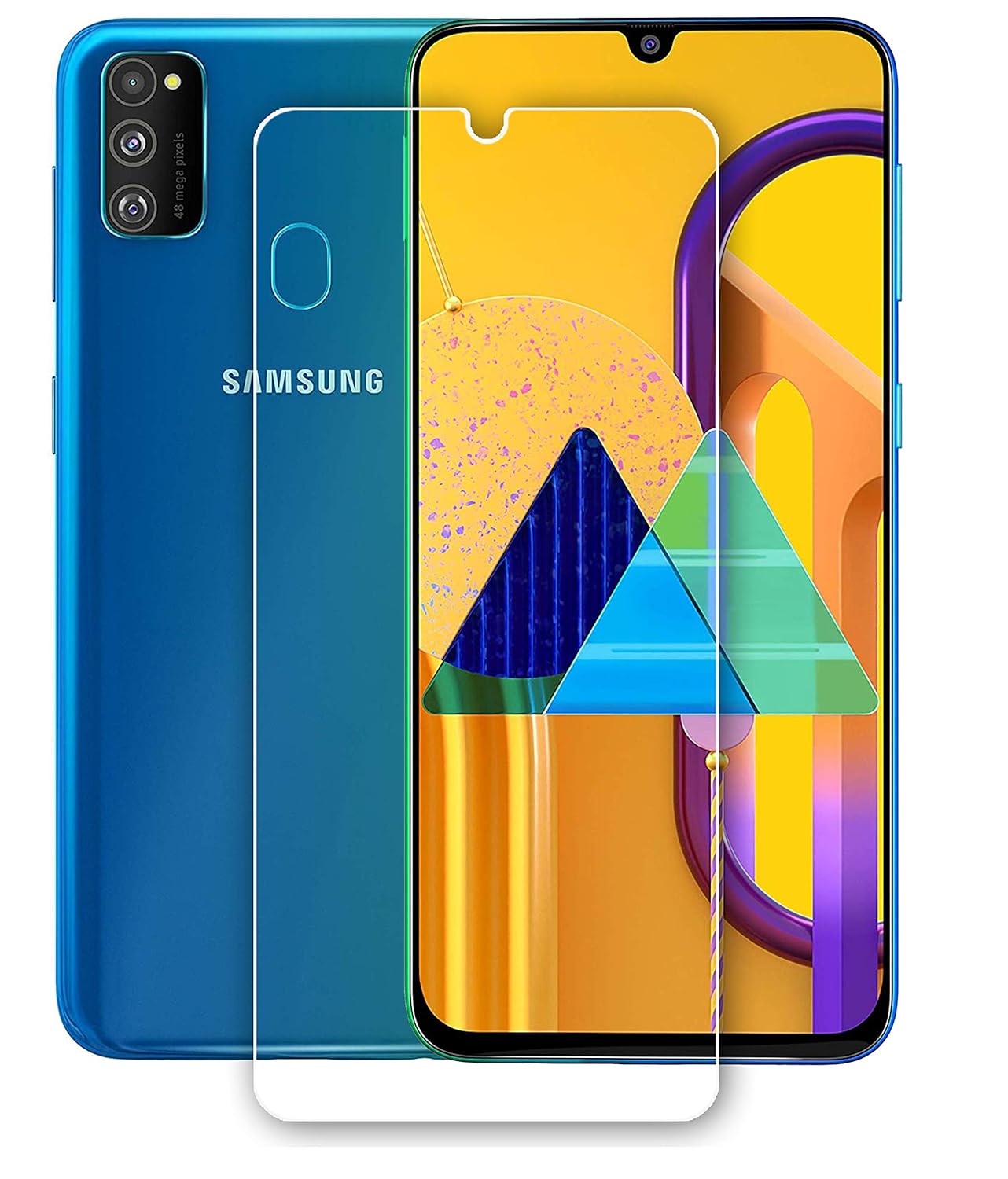 Boxxo Transparent Tempered Gorilla Glass Screen Protector Guard For Samsung Galaxy M21 M30s M31 Bubble Free Installation Amazon In Electronics