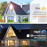 rabbitgoo Heat Reflective Window Film Privacy One Way Mirror 90x200cm view 3
