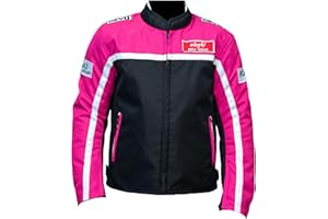 Alayki Armoro Motorbike Jacket, Ages 0-16, Adjustable Fit, Soft Collar, YKK Zippers, Handmade, Removable CE Protection