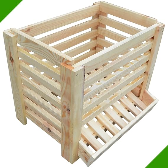Caja de madera para patatas: Amazon.es: Hogar