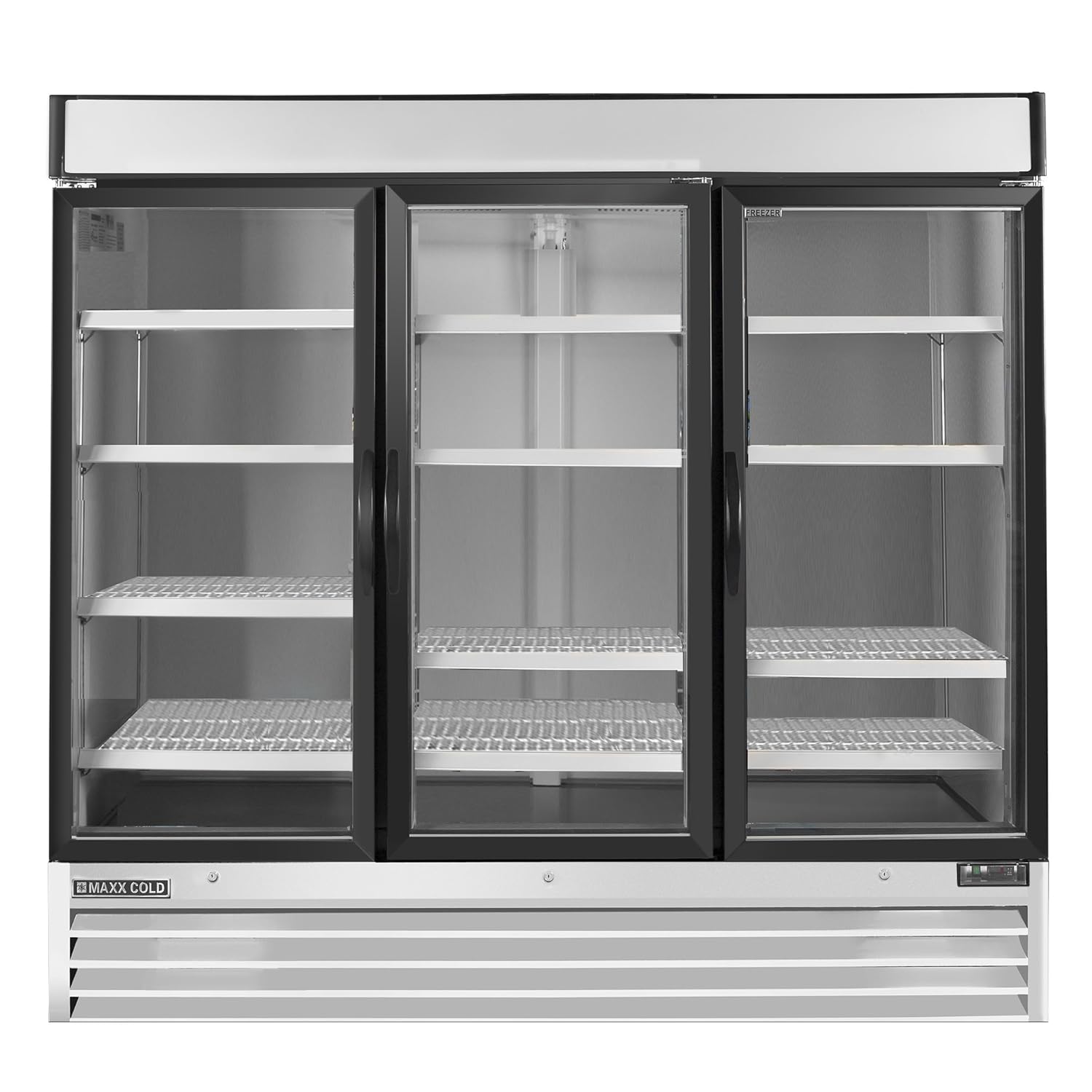 Maxx Cold MXM3-72F X-Series Triple 3 Door Upright Reach In Freezer