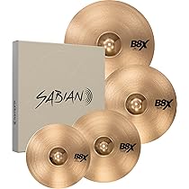 Sabian B8X Performance Set Plus -14”/16”/20” + Free 18” Thin Crash