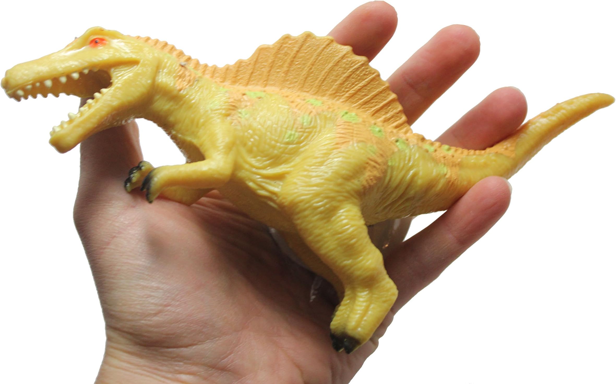 Curious Minds Busy BagsSquishy & Stretchy Large Dinosaur Toy - Sensory Fidget (Yellow)
