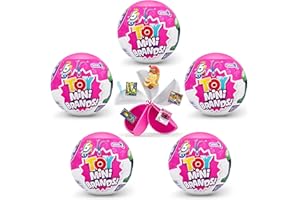 5 Surprise 77241-B Toy Mini Brands Series 2 Wave 2 (5 Pack) Mystery Collectible Capsule for Ages 3+