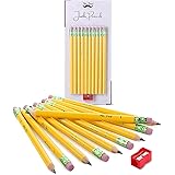Mr. Pen- Jumbo Pencils, 10 Pencils and 1 Sharpener, Big Pencil, Fat Pencils, Jumbo Pencils for Preschoolers, Fat Pencils for 