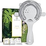 Homestia Cocktail Strainer for Drinks Stainless Steel Hawthorne Strainer Star Style Heavy Duty Spring Mixed Drink Strainer