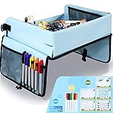 Kids Toys Peradix Vassoio da Viaggio, Superficie di Disegno Cancellabile, Lavagn
