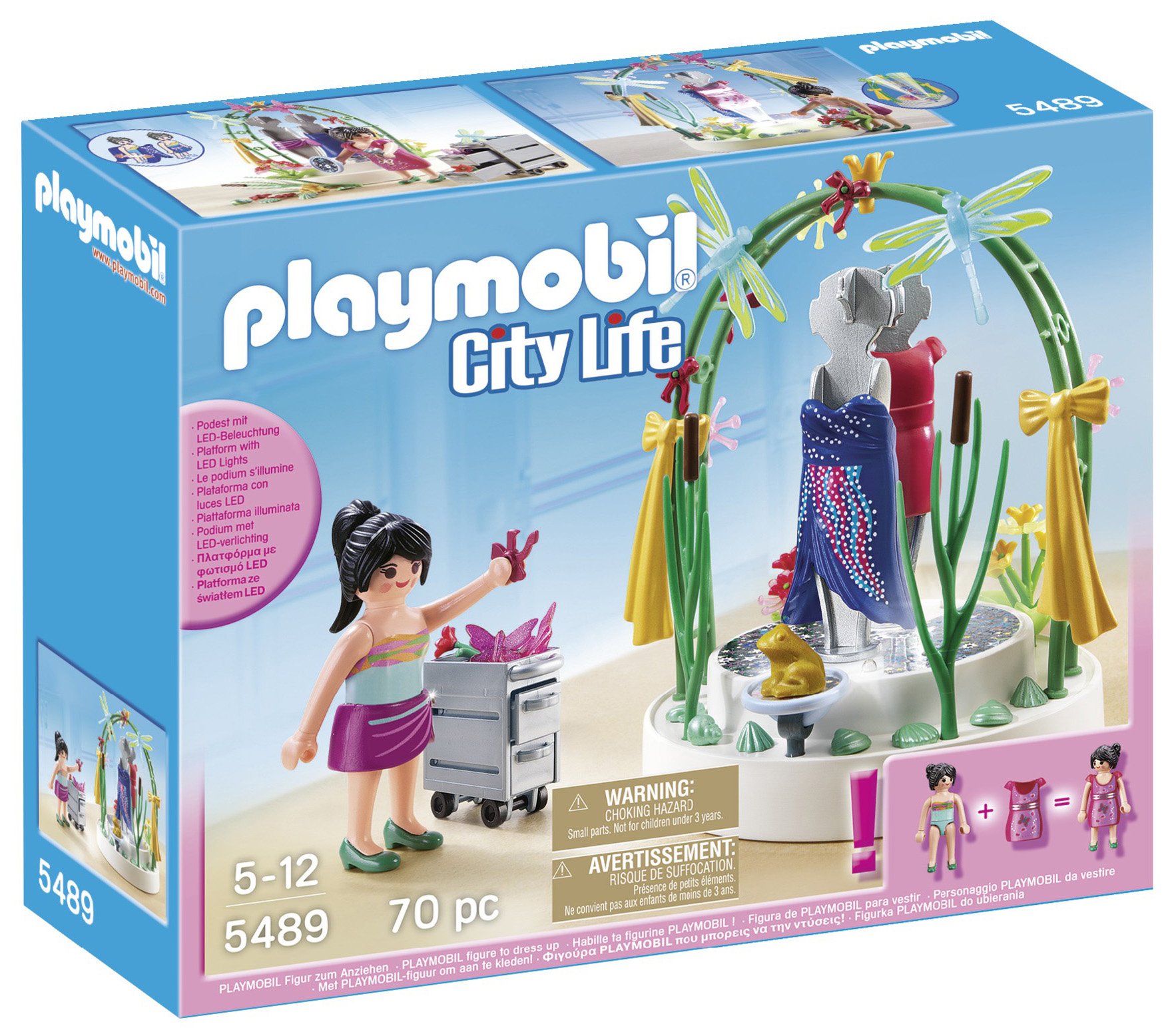 Playmobil 5489 Clothing DisPlay, Fun Imaginative Role-Play, PlaySets Suitable for Children Ages 4+