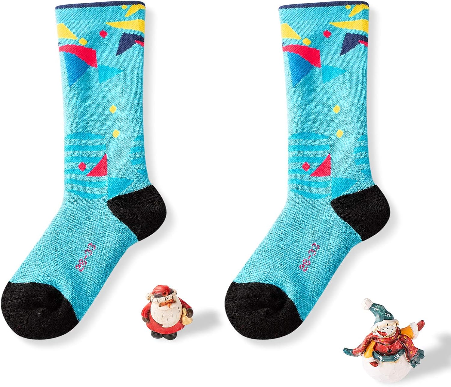 Kids Ski Socks Snow Socks Warm Snowboarding Winter Sports for Boys Girls: Clothing