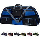 Legend Apollo Soft Bow Case for Compound Bow, Lightweight Travel Bow Bag | Heavy-Duty Nylon Archery Case with Multiple Pockets for Arrows Tube &amp; Accessories - Compound Bow Case with Shoulder Straps